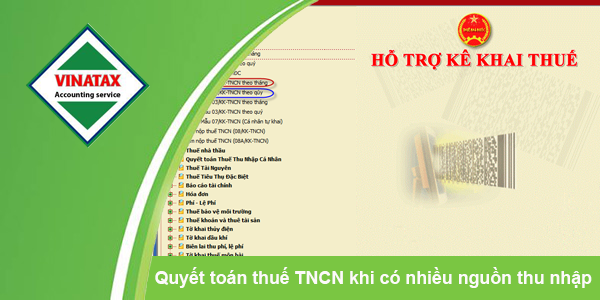 Quyết toán thuế TNCN khi có nhiều nguồn thu nhập