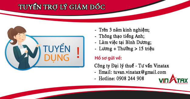 trợ lý giám đốc tại bình dương