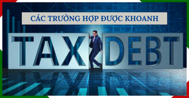 Các trường hợp được khoanh tiền thuế nợ