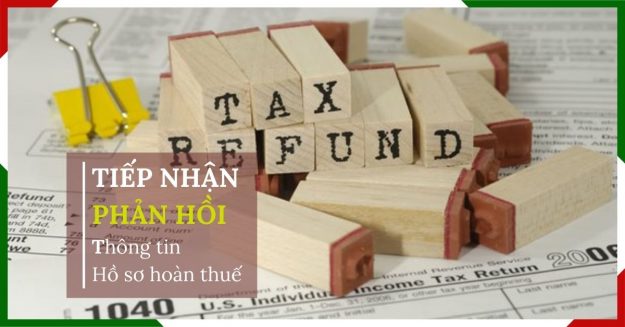 Tiếp nhận và phản hồi thông tin hồ sơ hoàn thuế
