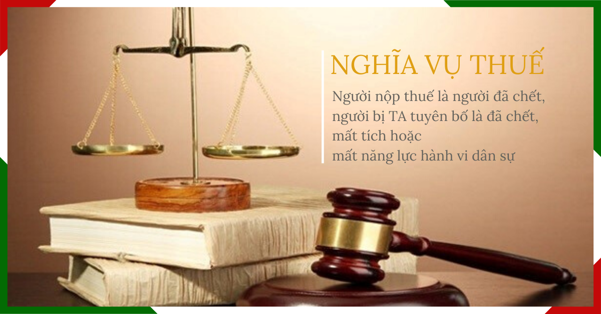 Trách nhiệm hoàn thành nghĩa vụ nộp thuế trong một số trường hợp khác