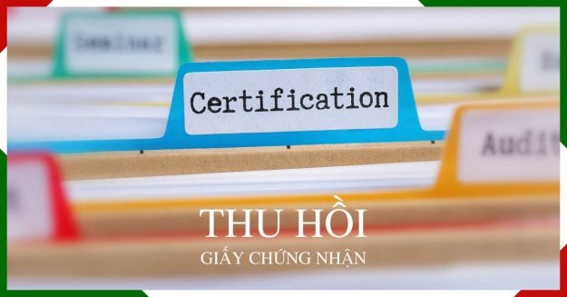 Thu hồi giấy chứng nhận